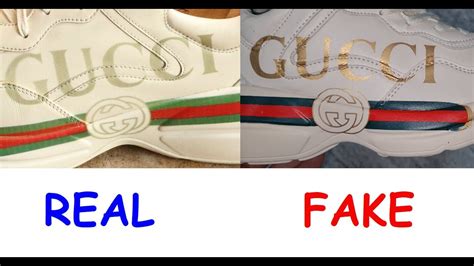 gucci rhyton fake|How To Tell If Your Gucci Shoes Are Fake (2024) .